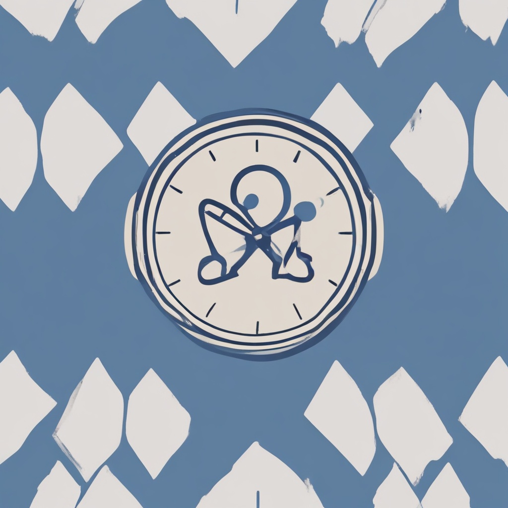 Logo with light blue background on the waitlist page